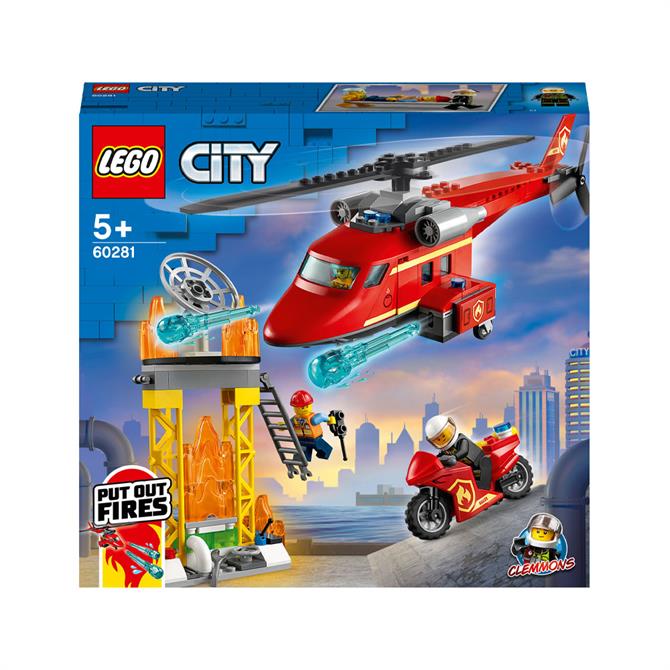 Lego City Fire Rescue Helicopter Set 60281